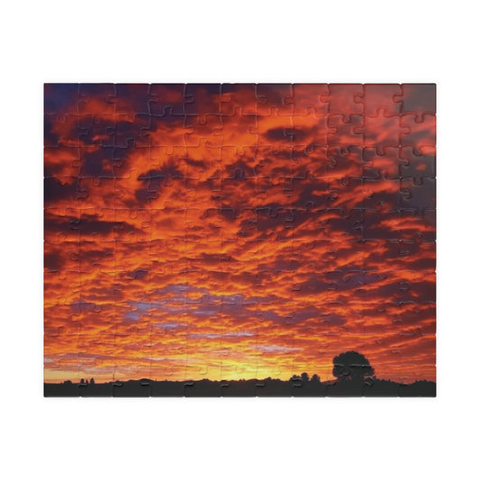 Utah Sunset Sky Puzzle - Relaxing Jigsaw Fit for Family Fun, Gift for Puzzle Lovers, Mindful Relaxation, Home Decor, Memory Maker